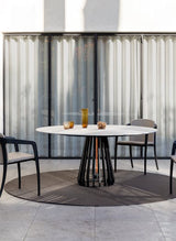 Furniz low dining - Rond blad - 160 cm