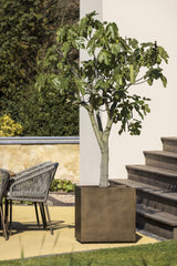 Aurora planter vierkant 61 x 61 cm brons