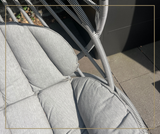 Dedon Kida Hanging lounge chair - Showroommodel