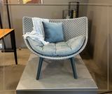Dedon Mbrace Wing Chair Lounge - Showroommodel
