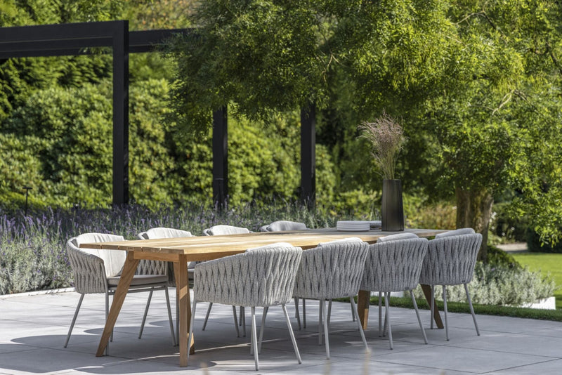 Genua chair white-taupe