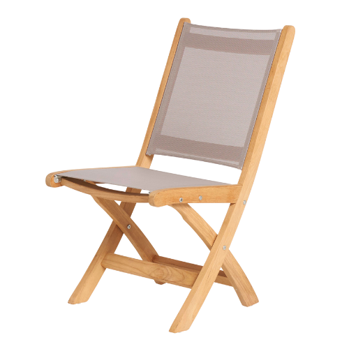 Kate folding chair - taupe