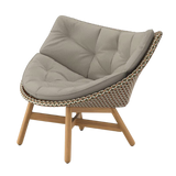 Mbrace lounge chair Chestnut/teak