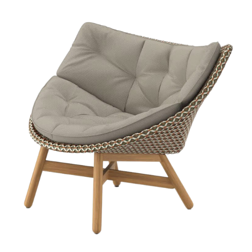 Mbrace lounge chair Chestnut/teak