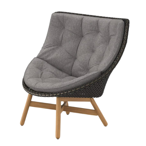 Mbrace wing chair arabica/teak