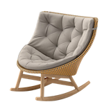 Mbrace rocking chair seville/teak