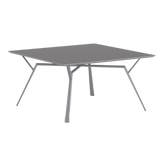 Radice Quadra aluminium tafel 140x140 cm. powder grey