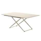 Zebra Up&Down tafel, rechthoekig 160x90, creamy white