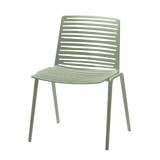 Zebra stoel aluminium, green tea