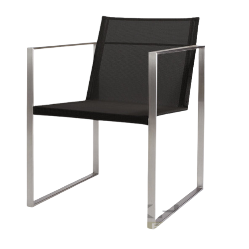 Butaque rvs chair zwart