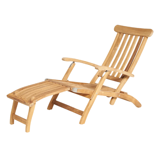 Traditional Teak Victoria deckchair