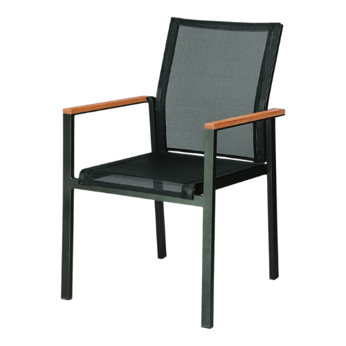 Aura armchair graphite/charcoal