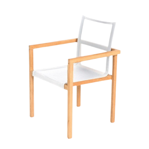 Noah stacking chair - wit