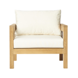 Maxima Lounge fauteuil teak - incl. kussens