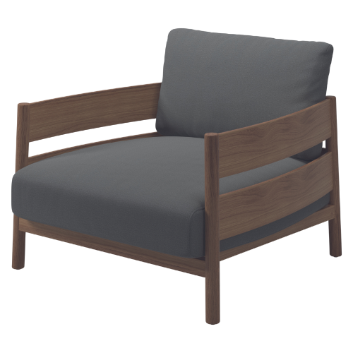 Haven lounge chair, incl cushions grade B