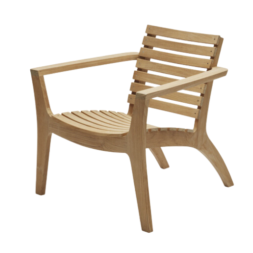 Regatta lounge chair, teak