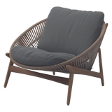 Bora lounge chair, Sorrel wicker, incl cushions grade B