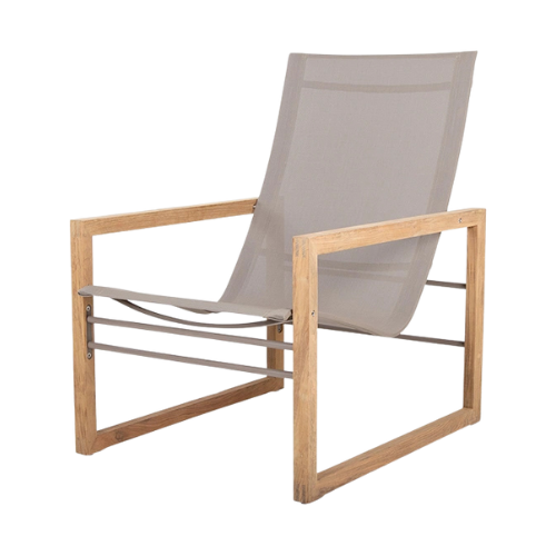 Sofia lounge chair taupe