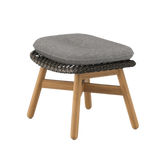 Mbrace footstool arabica/teak