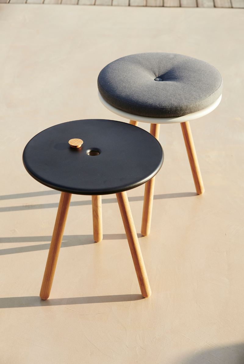 Area tablestool white