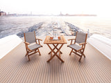 Kate folding armchair - Cloud