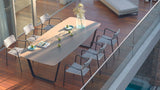 Air tafel 264 x 118 frame lava/top ceramic concrete