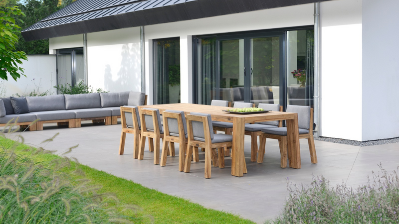 Cadiz stoel zonder armleuning reclaimed teak