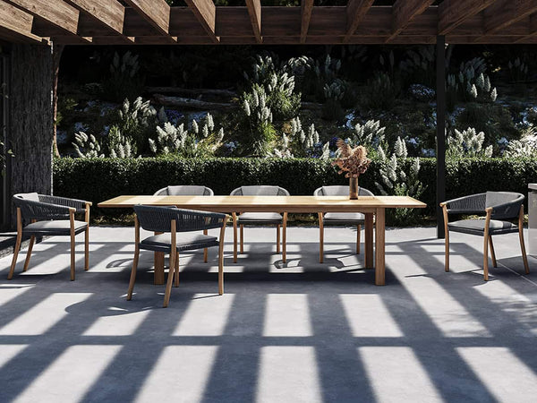 Traditional Teak Noah Extendable tafel - Showroommodel