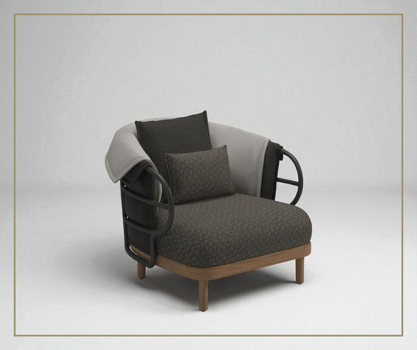 Gloster Dune lounge chair - Showroommodel