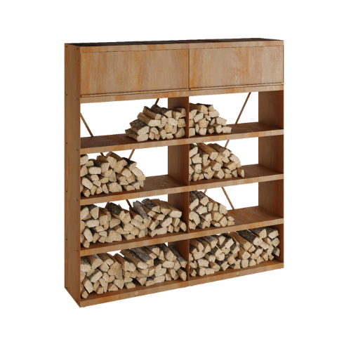 OFYR Wood Storage Corten 200