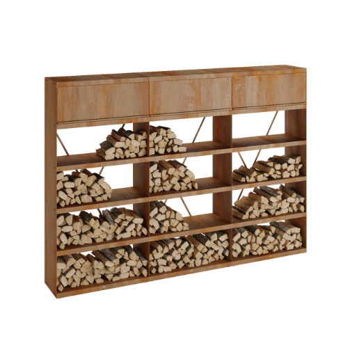 OFYR Wood Storage Corten 300