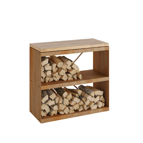 OFYR Wood Storage Corten Dressoir