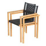 Noah stacking chair - taupe