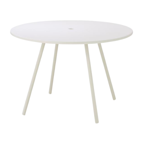 Cane-Line Area eettafel ⌀110 - White