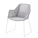 Cane-line Breeze dining chair - white grey