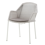 Breeze dining chair white grey  - stapelbaar