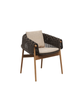 Gloster Wrap dining chair - Umber