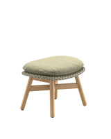 Mbrace footstool alloro /teak incl kussen cat A