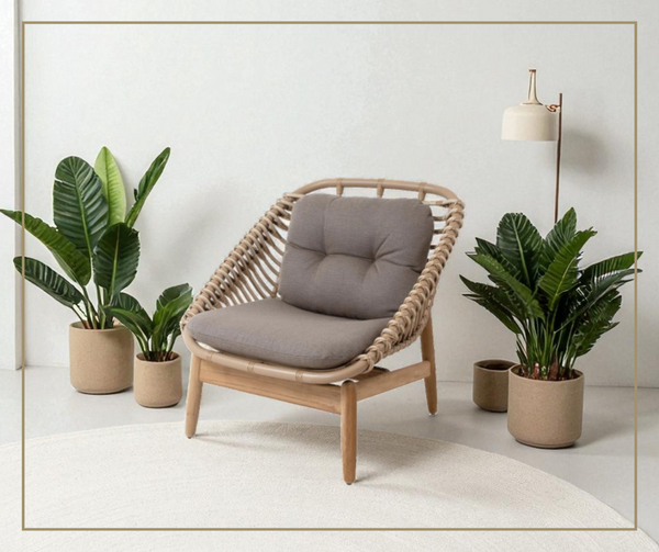 Cane Line Strington lounge chair - Showroommodel