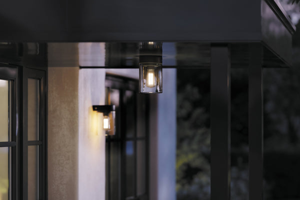 Royal Botania Tesla C. plafondlamp LED flament, anthr/clear