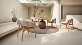 Gloster Wrap dining chair - Sorrel