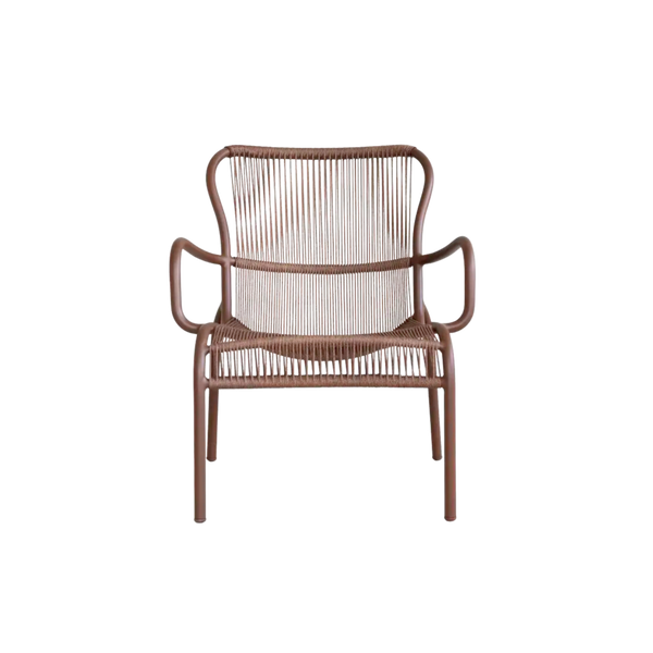 Loop lounge stoel Rust