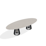 Furniz - Ellipse blad - 320 x 140 cm