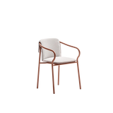 Salo chair frame Terracotta incl zit en rug kussen  Nuvola