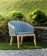 Calypso low chair - met gecoated frame