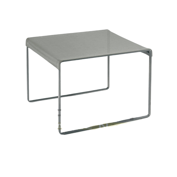 Escabel footstool cendre/rvs EP