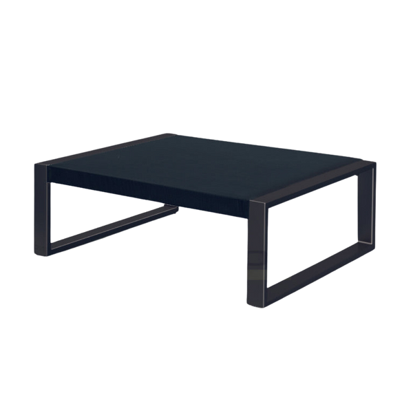 Lounge Piecera 78 footrest zwart / zwart