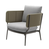 Bellmonde lounge chair frame black pepper / pine