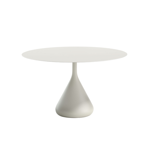 Satellite low dining table  115 cm rond.Lipari