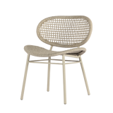 Sori stoel chalk frame/white-taupe Ardenza belt